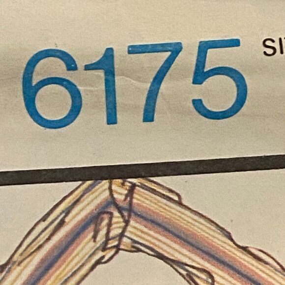 McCalls 6175 Pattern Top Girls 10 Vintage Button Front Pan Collar Pintuck Bow - Picture 5 of 6